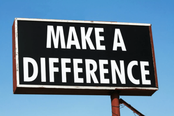 How to Make a Difference in the World